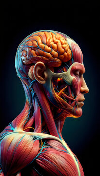 anatomia humana hiperrealista