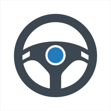 recommend clip art: Steering wheel icon. Driver. Driving car. Test drive icon