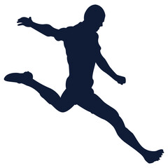 Football Player Silhouette