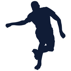 Football Player Silhouette