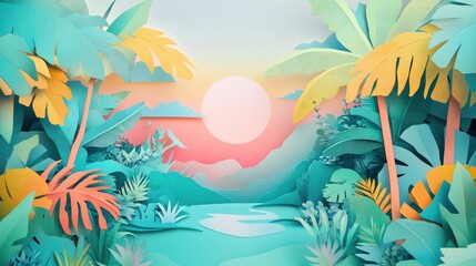 Tropical Landscape Tropical Scenery