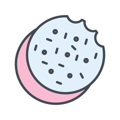 Baking Cookies Vector Icon