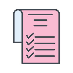 List Vector Icon