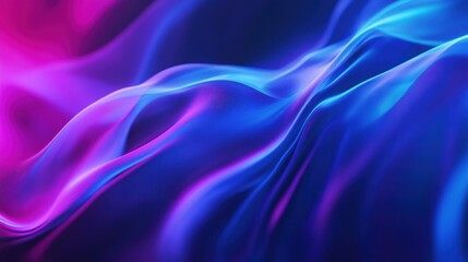Abstract Neon Waves