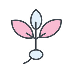 Seedling Vector Icon