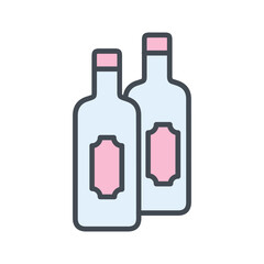Wine Bar Vector Icon