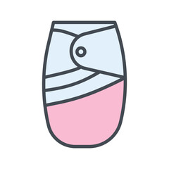 Cozy Blankets Vector Icon