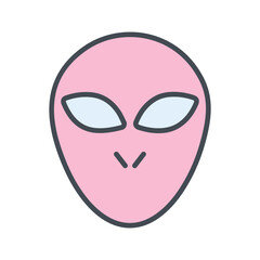 Alien Vector Icon