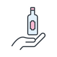 Wine Selection Vector Icon