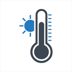 Heatwave icon. Climate change icon