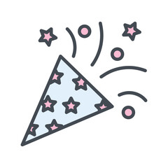 Surprise Party Vector Icon