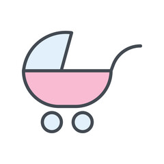 Baby Carriers Vector Icon