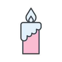 Candles Vector Icon