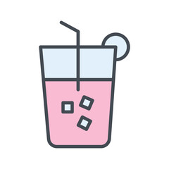 Party Drinks Vector Icon