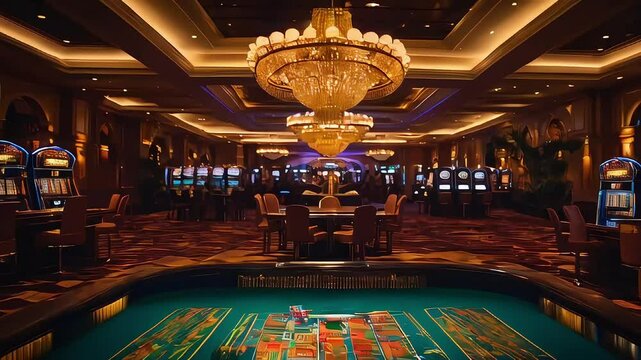 casino interior in the vegas
