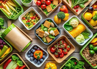 Eco-friendly biodegradable packaging offers sustainable food storage solutions, helping reduce environmental impact while promoting a cleaner, healthier planet for future generations and protecting na