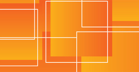 Vibrant Abstract Geometric Composition in Yellow and Orange Gradients