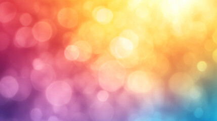 Obraz premium Vibrant abstract background featuring warm pastel colors in blurred gradient, creating dreamy and soft atmosphere. Perfect for artistic and creative projects