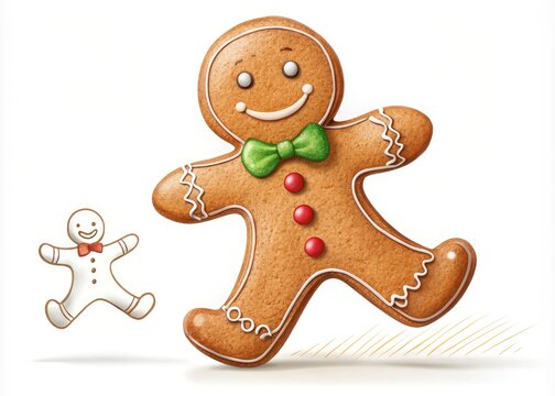 Gingerbread Cartoon Images – Browse 97,399 Stock Photos, Vectors, and ...