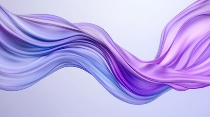 Abstract Flowing Fabric Design