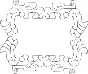 Drawing sketches vector illustrations silhouette designs ornaments carvings classic vintage abstract ethnic traditional modern