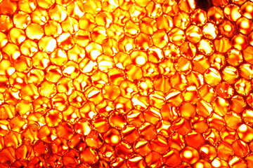 Golden Propolis Texture Close-Up Image