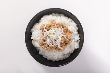 納豆しらすごはん