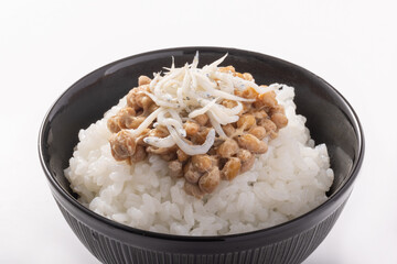 納豆しらすごはん