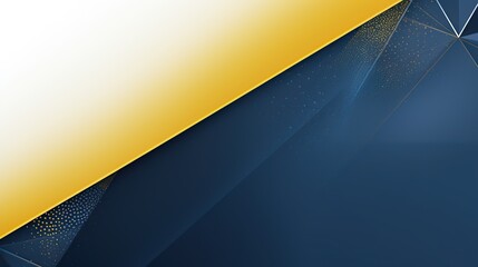 Abstract Geometric Background,  Blue and Yellow Diagonal Split