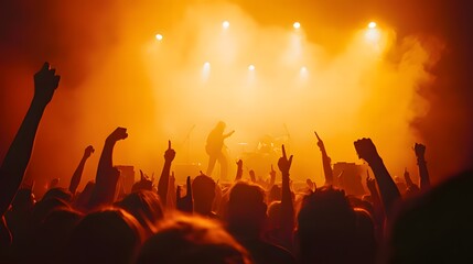 crowd of people at concert