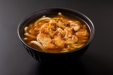 豚キムチうどん