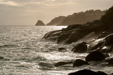 Obraz premium sunset over the sea