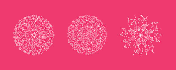 Mandala Pattern Design Editable Vector or EPS