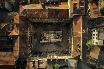 Historic Istanbul Market's Labyrinthine Alleys