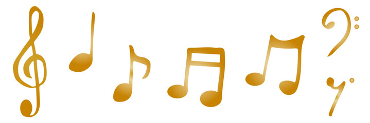 音符　メロディ　アイコンセット