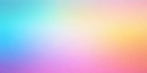 Obraz premium Abstract Blurry Background with Pastel Color Gradient Transition from Aqua to Yellow