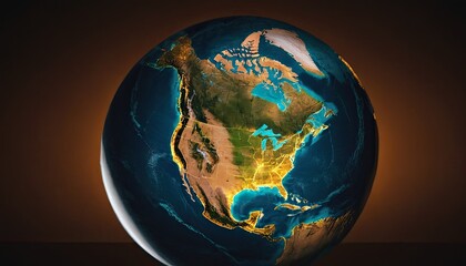 Isolated beautiful earth 3d illustration World Population Day 7