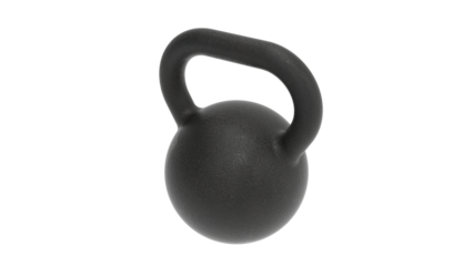 kettlebell isolated in transparent background