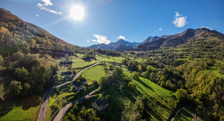 La vallée d'Aure dans les Hautes Pyrénées © Rémi 