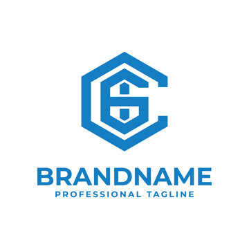 Letters CGI Hexagon Logo, for CGI, CIG, GCI, GIC, ICG, IGC initials