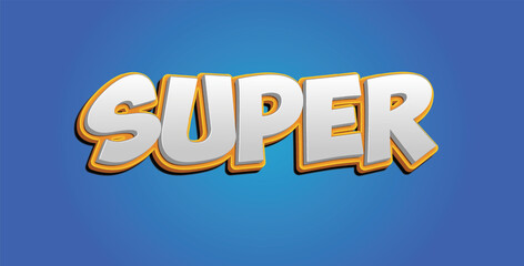 SUPER 3D TEXT EFFECT