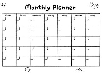 Monthly Planner 