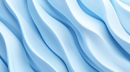 Obraz premium Abstract Blue Wavy Background