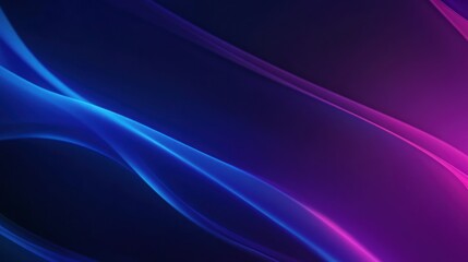 Obraz premium Abstract Blue and Purple Swirls