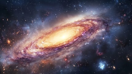 A supermassive black hole at the center of the Milky Way galaxy captures light with its immense gravitational pull, forming a region known as a singularity.