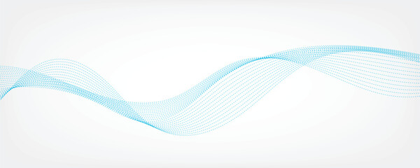 abstract blue wave background