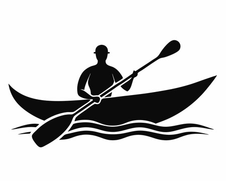 recommend clip art: Kayaking Silhouette, Kayaking silhouette vector, Kayaking Clipart, Kayaking vector illustration