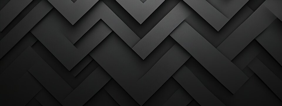 Elegant black chevrons form a striking abstract background, perfect for modern design applications and creative projects.