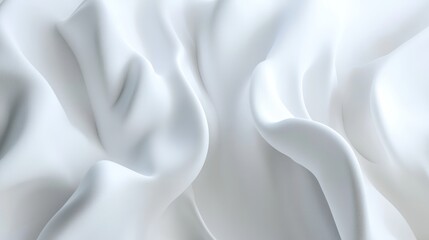 Obraz premium Abstract White Fabric Texture