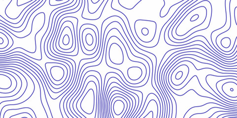 Fototapeta premium Topographic map in contour line light topographic topo contour map and ocean topographic line map. Natural printing illustrations of maps.